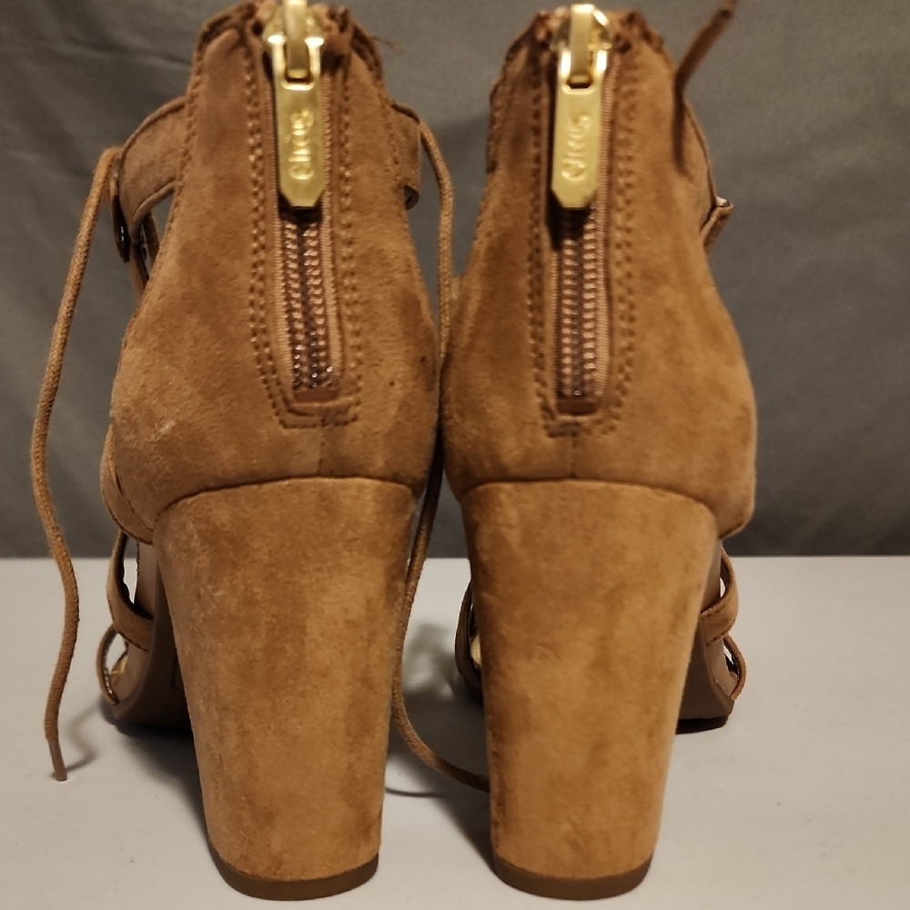 Circus by Sam Edelman Tan Heeled Sandals - Picture 4 of 9